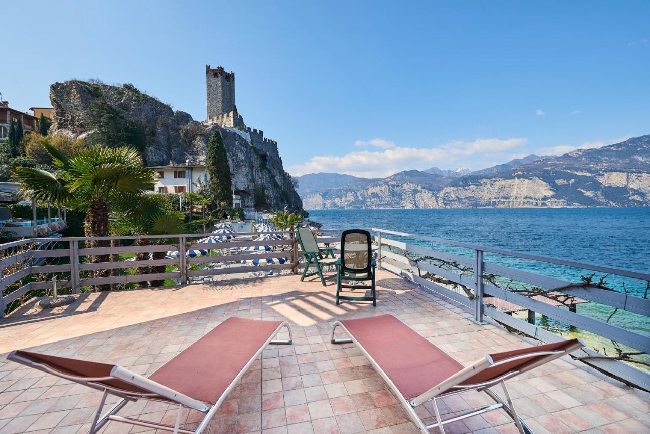 Hotel Castello Lake Front Malcesine Eksteriør billede